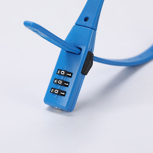 Codice a 3 cifre regolabile in acciaio e lega di zinco lucchetto per <span class=keywords><strong>bicicletta</strong></span> lucchetto a combinazione casco di sicurezza e dispositivo <span class=keywords><strong>antifurto</strong></span> per <span class=keywords><strong>bicicletta</strong></span> - Product Image 3