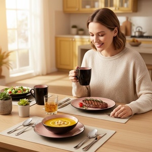 <span class=keywords><strong>Service</strong></span> de <span class=keywords><strong>vaisselle</strong></span> en céramique européenne 2026 à prix abordable, <span class=keywords><strong>service</strong></span> de <span class=keywords><strong>vaisselle</strong></span> en céramique de luxe <span class=keywords><strong>blanc</strong></span> - Product Image 3