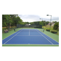Revêtement de sol sportif intérieur professionnel en plastique PP de haute qualité, approuvé par la FIBA, pour le basketball, le volleyball et le pickleball