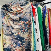 Rok Katun Ukuran Besar Longgar Grosir Rok Maxi Pinggang Tinggi Warna Netral Artistik Katun Shien Pakaian Bekas