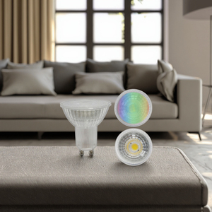 Thông minh RGB LED ánh sáng tại chỗ bóng đèn 3W 5W Khung đèn nhà ở mô-đun <span class=keywords><strong>Dimmable</strong></span> GU10 ổ cắm cho kho điều khiển từ xa LED Spotlight - Product Image 4