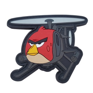 Miếng Dán PVC Hoạt Hình Cho Máy Bay Trực Thăng Chim Nhỏ AH-6 Tùy Chỉnh Có Móc Và Vòng Đệm - Product Image 1