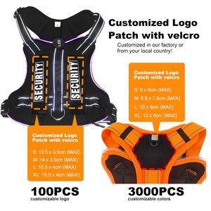 <span class=keywords><strong>Harness</strong></span> Anjing LED Profesional Khusus, Anti Tarik, Reflektif, Bernapas, Kuat, Dapat Disesuaikan, Rompi LED Menyala, Modis - Product Image 4