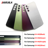Cache arrière en verre pour batterie Samsung A06 5G A14 A145F A146B A16 4G A24, remplacement du boîtier arrière avec autocollant adhésif
