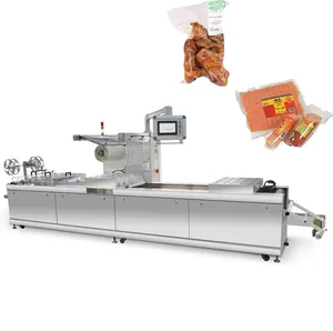 hot selling High performance Automatic Thermoforming Vacuum Meat Food Packing Machine