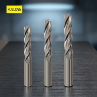 Fraise de précision HRC55 en carbure de tungstène à 2-6 dents, revêtement TiCN, pour routeur CNC, ODM/OEM