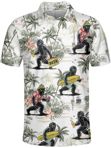 Camiseta Polo de Golf de Verano para Hombre, con Logotipo Personalizado, Estampado de Frutas, Transpirable, de Secado Rápido, Corte Ajustado - Product Image 3