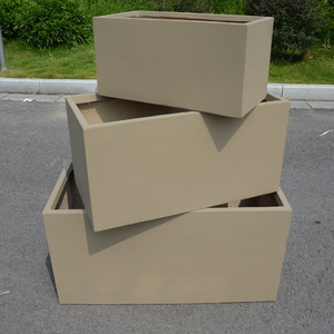 Grande giardino esterno in fibra di <span class=keywords><strong>cemento</strong></span> creta <span class=keywords><strong>vasi</strong></span> di piante Stock in fibra di vetro <span class=keywords><strong>grandi</strong></span> <span class=keywords><strong>vasi</strong></span> di fiori vaso per la decorazione del pavimento - Product Image 3