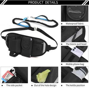 New Outdoor <strong>Pet</strong> Dog Walking Training Sports Waist Bag for Men and Women's <strong>Fitness</strong> Phone Bag Dog Traction Rope <strong>Pet</strong> Waist Bag - Product Image 3