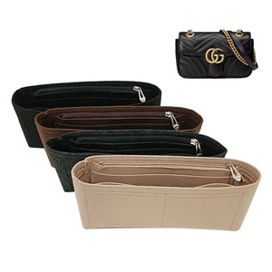 New PURSE <span class=keywords><strong>Organizer</strong></span> chèn cảm thấy Túi tổ chức với Dây Kéo Túi Xách Tote túi cho du lịch - Product Image 1