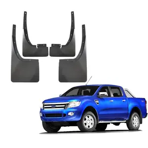 FORD RANGER 2012 için araba çamurluk çamurluklar çamur flepler splamudflaps çamurluklar