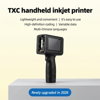 Imprimante jet d'encre portable multi-étiquettes pour gobelets en plastique, codes QR, numéros de lot et dates d'expiration, impression de logo, DIY