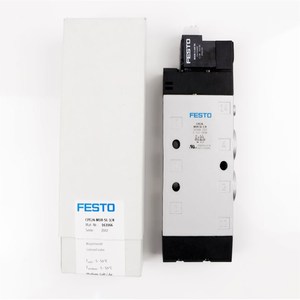 Vanne solénoïde Festo CPE18-M1H-3GLS-1/4 24V DC à montage sur panneau pour contrôle industriel de l'air - Product Image 2