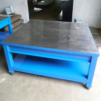 Nouvelles tables et bancs de travail en acier à meulage à l'eau personnalisés, table de maintenance, table d'assemblage, table de monteur, certifiées CE
