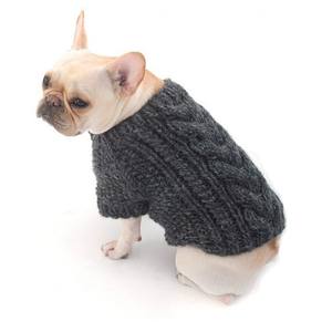 Paleo rajutan hewan peliharaan anjing Jumper produsen multi-warna hangat lembut kucing anjing memutar rajutan musim dingin Sweater hewan peliharaan padat pakaian - Product Image 4