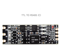 Convertidor TTL a RS485 con Aislamiento Eléctrico, Comunicación Half-Duplex y Circuitos de Protección Múltiple