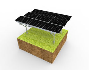 Montaje solar confiable para montaje en tierra Alu vs solución de montaje en Tierra solar Sistema de marco solar Alu - Product Image 3