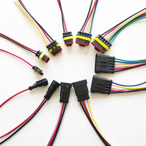 Factory Custom 1/<span class=keywords><strong>2</strong></span>/3/4/5/6 Pin Tyco Amp 1,5mm Serie Supers eal Wasserdichter Stecker Elektrischer Kabelbaum für Kraftfahrzeuge - Product Image 6