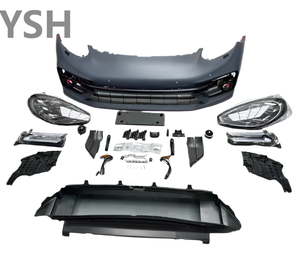 Montaje de parachoques delantero y trasero de coche de alta calidad a través de la cubierta del maletero de las luces traseras adecuada para Panamera 970 Upgrade <span class=keywords><strong>971</strong></span> - Product Image 5