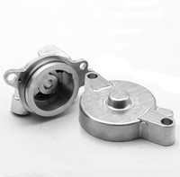Pièces personnalisées en aluminium usinées CNC et brochées, avec options en acier inoxydable