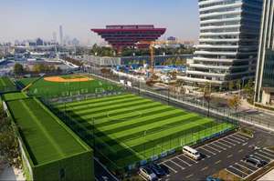 Terrain <span class=keywords><strong>de</strong></span> football modulaire MCG, <span class=keywords><strong>cage</strong></span> <span class=keywords><strong>de</strong></span> football portable avec structure <span class=keywords><strong>en</strong></span> acier anti-corrosion, provenant d'une usine <span class=keywords><strong>de</strong></span> 60000 m² - Product Image 6