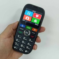 Oem Odm 4G Teléfono móvil para personas mayores con botón de emergencia SOS Ancianos Personalizado 4G Volte Botón grande Teléfono celular para personas mayores