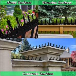 Púas de Seguridad Anti-Escalada de Alta Resistencia de 74 Pulgadas para Cercas, Disuasión de Intrusos y Animales, Fabricadas con Alambre de Hierro y Alambre de Púas, Categoría de Producto - Product Image 5