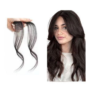 Bandes de cheveux naturels bouclés faits à la main en gros, invisibles, avec dentelle HD et baby <span class=keywords><strong>hair</strong></span> pour femmes - Product Image 4