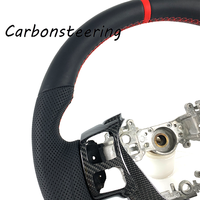 Accessoires pour Lexus, volant en cuir personnalisé pour Lexus IS250 IS300 IS350 F-Sport JDM, fond plat, modifications intérieures, amélioration