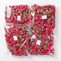 Rose en ruban de satin faite à la main de luxe avec feuilles vertes pour bouteille cosmétique, bricolage, couture, applique, décoration de mariage