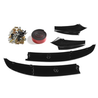 Diffuseur de lèvre pour pare-choc avant en ABS, Kit de protection complète pour BMW F10 série 5 535i 528i M Sport 2011 — 2016, 4 pièces