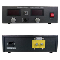 Redresseur à haute fréquence 50V 10A 500W à sortie unique pour placage au nickel dur au chrome, CE, pour une efficacité de 85%