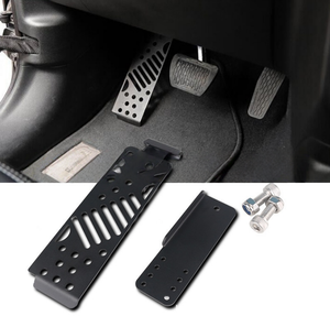 Pedal Izquierdo Ajustable de Metal para Jeep Wrangler JL Modelos 2018-2025, Piezas de Auto - Product Image 1