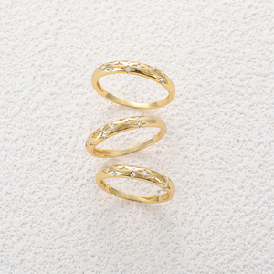 Anillo de Compromiso CANNER S925 de Plata de Ley con Estrella de Moissanita, Chapado en Oro Real de 18k, Alta Calidad - Product Image 4