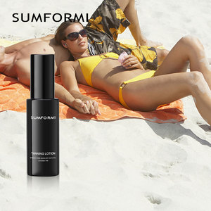 2025 Etiqueta Privada péptido sin sol aceite de bronceado orgánico Sunbed humectante para loción de bronceado de cuerpo negro - Product Image 6
