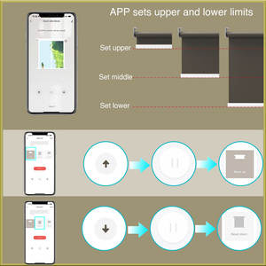 Motor Tubular Eléctrico Inteligente MyQ Tuya Zigbee de 1.3 Nm para Persianas Enrollables, Motor Automático para Tubos de 37 mm y 38 mm, 110-240 V CA - Product Image 5