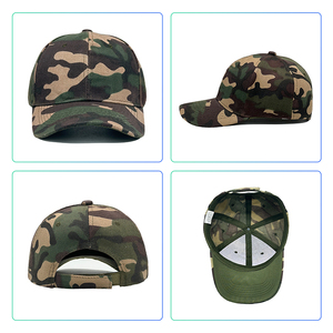 Casquette de baseball structurée 6 panneaux en camouflage Real Tree avec broderie de logo personnalisée pour hommes et femmes, idéale pour la chasse et les activités sportives en extérieur. - Product Image 3