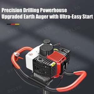 Xách tay 158cc 198cc 199cc mặt đất sâu cột lỗ Digger Trái Đất khoan khoan máy - Product Image 2