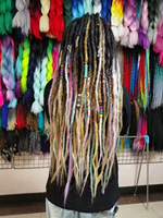 Machine électrique mini automatique pour la fabrication de dreadlocks artificielles au crochet