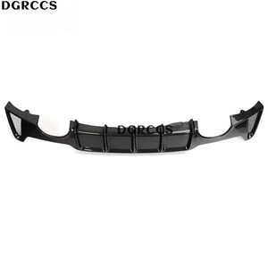 Difusor Trasero Deportivo de Fibra de Carbono con Doble Salida de Escape, Estilo 2013-2020, para Serie 4 F32 F33 F36, Fácil Instalación - Product Image 3