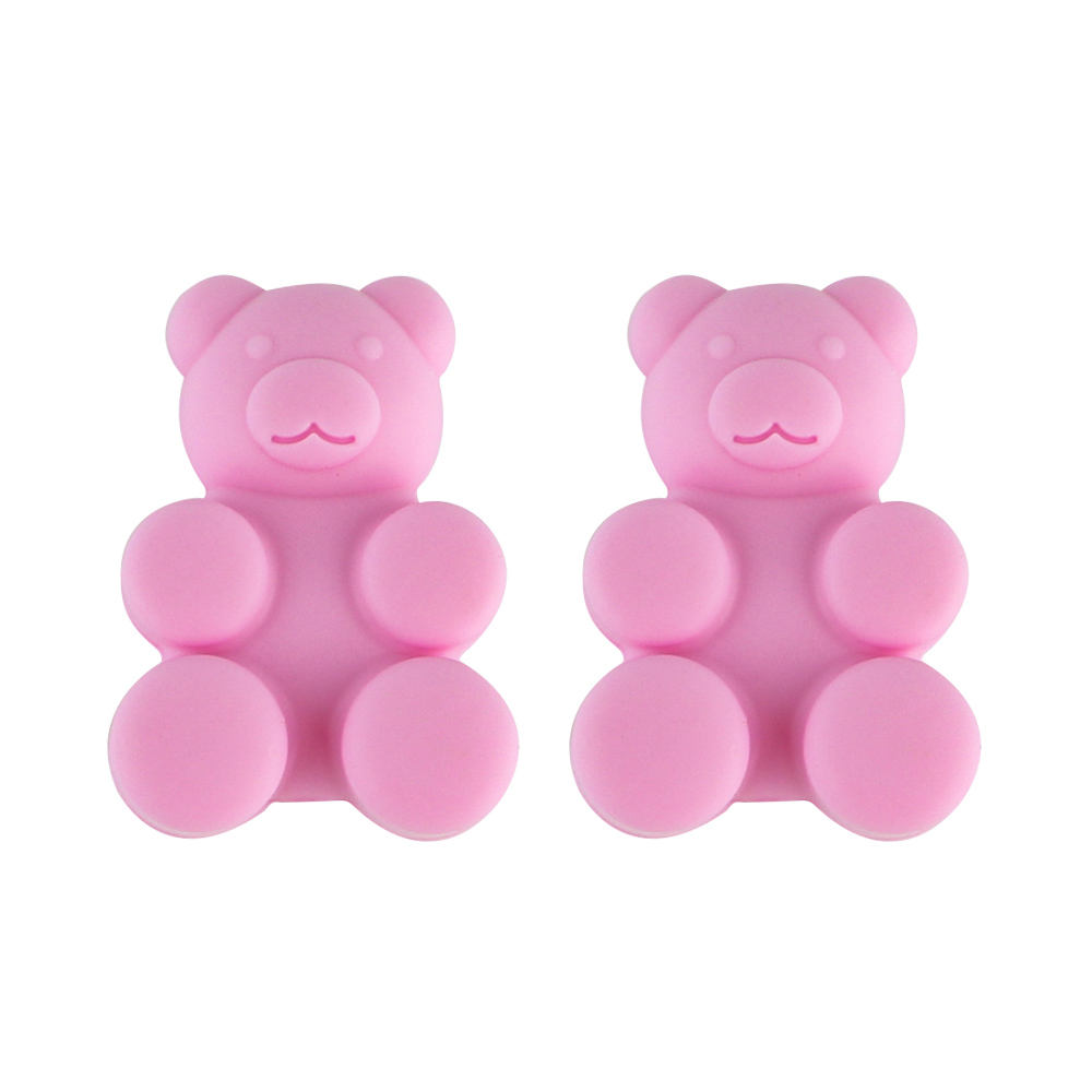 ลูกปัดรูปสัตว์โฟกัสสีชมพูอ่อน SA203