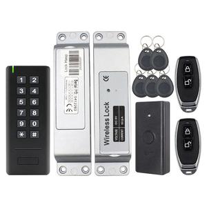 IP65 Waterproof 433Mhz Password RFID Remote Unlock Wireless <b>Access</b> <b>Control</b> Kit With Keypad Electric Drop Bolt Lock Exit Button - Product Image 1