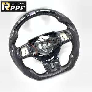 Volant de course en fibre de carbone RPPF LED compatible avec <span class=keywords><strong>Dodge</strong></span> <span class=keywords><strong>Charger</strong></span> 2011-2014 - Product Image 1