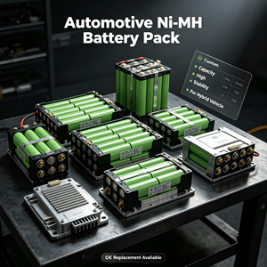 Pack de batteries rechargeables Ni-MH pour équipement médical, nébuliseur portable, moniteur de glycémie, moniteur patient, certifié CE RoHS - Product Image 6