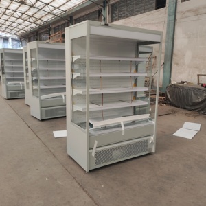 Cắm trong đa-sàn thương mại mở Cooler làm mát bằng không khí nước bị làm lạnh Showcase hiển thị tủ lạnh cho nhà hàng thiết bị - Product Image 5