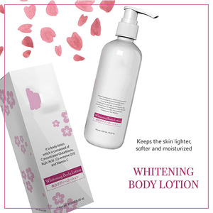 Crema de loción corporal blanqueadora para la piel, crema de coco orgánico puro y vitamina 5B de marca privada, 100% natural - Product Image 3