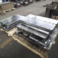 Services de tournage et d'usinage CNC pour grandes planches de table fixes en acier sur mesure