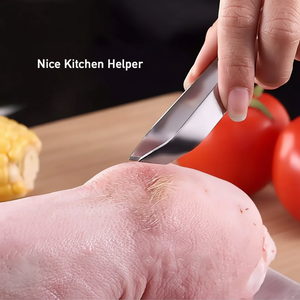 Écailles de poisson grattage râpes inoxydable rapide nettoyant enlever la peau brosse nettoyage éplucheur grattoir os détartreur pinces pince à épiler outil - Product Image 1