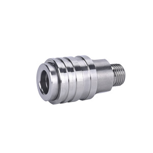 Mingou – connecteur rapide femelle en acier inoxydable pour nettoyeur haute pression, filetage G1 4, autobloquant, pour lavage de voiture et dégraissage - Product Image 5