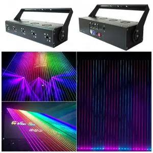 공장 직접 판매 엔터테인먼트 레이저 램프 1.5W RGB 레이저 빔 어레이 광고 DJ 크리스마스 레이저 쇼